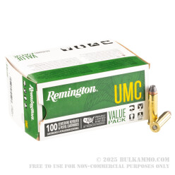 100 Rounds of .357 Mag Ammo by Remington - 125gr SJHP