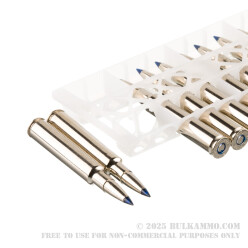 20 Rounds of .280 Ackley Improved Ammo by Federal - 124gr Terminal Ascent