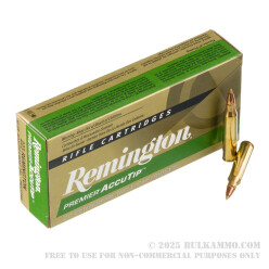 20 Rounds of .223 Ammo by Remington Premier - 50gr Accutip-V