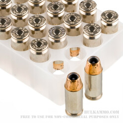 20 Rounds of .40 S&W Ammo by Federal - 165gr JHP