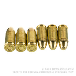 1000 Rounds of 9mm Ammo by American Ballistics - 115gr FMJ