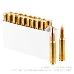 20 Rounds of 7.5x55mm Swiss Ammo by Prvi Partizan - 174gr FMJBT