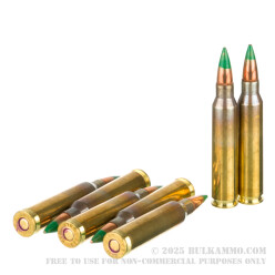 1000 Rounds of 5.56x45 Ammo by Wolf Gold - 62gr FMJ M855