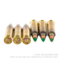 1000 Rounds of 5.56x45 Ammo by Wolf Gold - 62gr FMJ M855