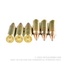 20 Rounds of 5.56x45 Ammo by Hornady Frontier - 62gr SP