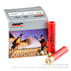 250 Rounds of .410 Ammo by PMC High Velocity Hunting Load - 1/2 ounce #6 Shot