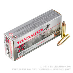 20 Rounds of .450 Bushmaster Ammo by Winchester Super-X - 260gr SP