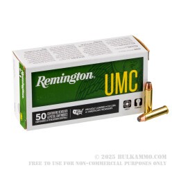 50 Rounds of .327 Federal Mag Ammo by Remington UMC - 100gr JSP