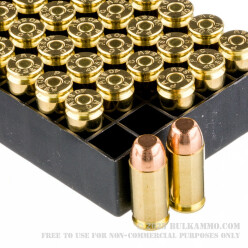 50 Rounds of .40 S&W Ammo by PMC - 165gr FMJFN