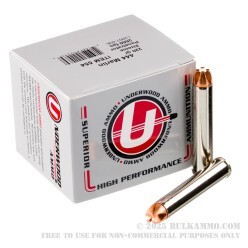 20 Rounds of .444 Marlin Ammo by Underwood - 220gr Xtreme Penetrator
