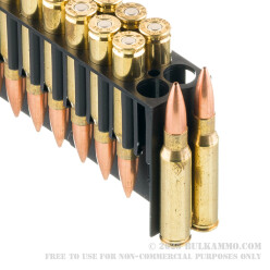 20 Rounds of .308 Win Ammo by Fiocchi Exacta Match - 175gr MatchKing HPBT