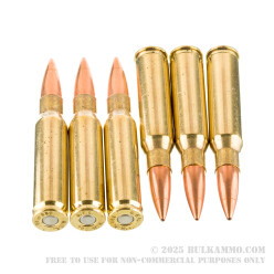 20 Rounds of .308 Win Ammo by Fiocchi Exacta Sierra MatchKing - 168gr HPBT