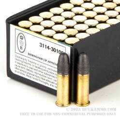 50 Rounds of .22 LR Ammo by Remington Eley - 40gr LRN