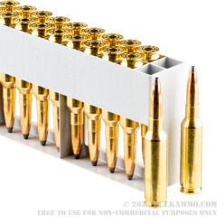 20 Rounds of 6.5mm Creedmoor Ammo by Sellier & Bellot - 140gr SP