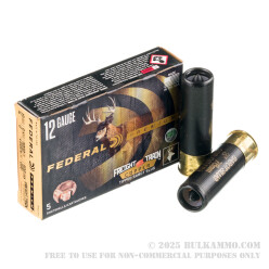 50 Rounds of 12ga Ammo by Federal Freight Train Copper - 300gr Sabot Slug