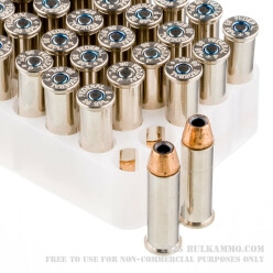 50 Rounds of .38 Spl Ammo by Federal LE Hydra Shok - 129gr +P JHP