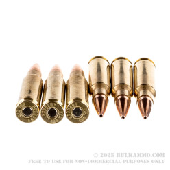 50 Rounds of .308 Win Ammo by Hornady Match - 168gr HPBT