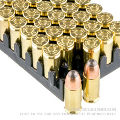 50 Rounds of 9mm Ammo by Magtech - 124gr JSP