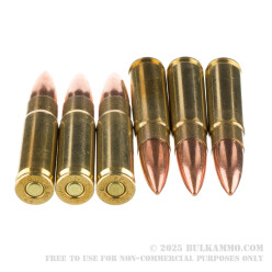 20 Rounds of .300 AAC Blackout Ammo by Prvi Partizan - 125gr FMJ