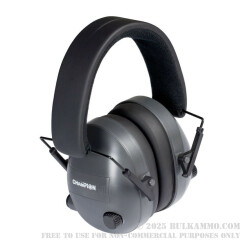 Champion Electronic Earmuffs - Black - 1 Set