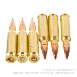 20 Rounds of .308 Win Ammo by Black Hills Gold - 168gr ELD Match