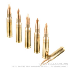 50 Rounds of .308 Win Ammo by Magtech Sniper Match - 168gr HPBT