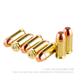 350 Rounds of .40 S&W Ammo by Blazer Brass Black - 180gr FMJ