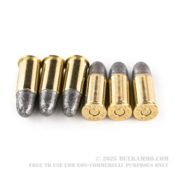 50 Rounds of .38 S&W Ammo by Magtech - 146gr LRN