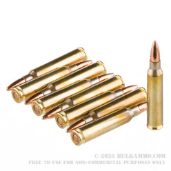 20 Rounds of .223 Ammo by Wolf Gold - 55gr FMJ