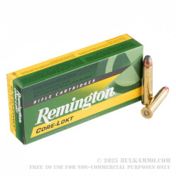 20 Rounds of .45-70 Ammo by Remington Core-Lokt - 405gr SP