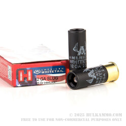 5 Rounds of 12ga Ammo by Hornady - 325gr Sabot Slug