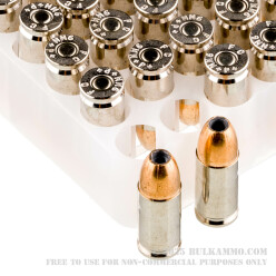 1000 Rounds of 9mm Ammo by Federal LE - 115gr +P+ JHP