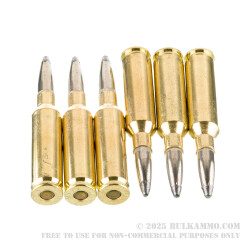 20 Rounds of 6.5 Creedmoor Ammo by Browning Silver Series - 129gr SP