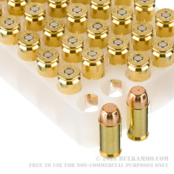 50 Rounds of .40 S&W Ammo by Federal - 155gr FMJ