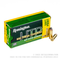 500 Rounds of .44 Mag Ammo by Remington HTP - 240gr SP