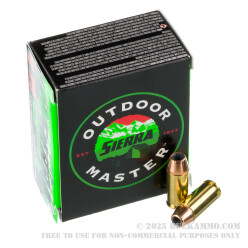 20 Rounds of .40 S&W Ammo by Sierra Outdoor Master - 180gr JHP