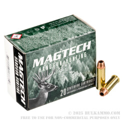 20 Rounds of .44 Mag Ammo by Magtech - 200gr SCHP