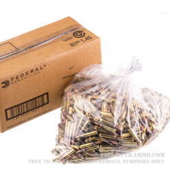 1000 Rounds of 5.56x45 XM193 Ammo by Federal - 55gr FMJBT