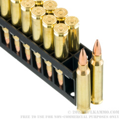 200 Rounds of 5.56x45 Ammo by Hornady Superformance - 55gr CX