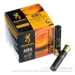 25 Rounds of .410 Ammo by Browning BPT Performance Target - 1/2 ounce #8 shot