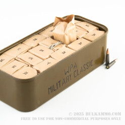 700 Rounds of 7.62x39mm Ammo by Wolf in Spam Can Tin - 123gr Hollow Point