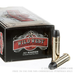 1000 Rounds of .357 Mag Ammo by Sellier & Bellot - 158gr LFN