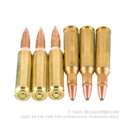 20 Rounds of .222 Rem Ammo by Remington - 50gr PSP