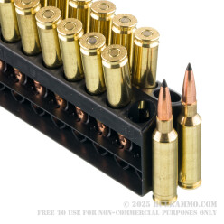 20 Rounds of 6.5 Creedmoor Ammo by Remington - 130gr Scirocco Bonded