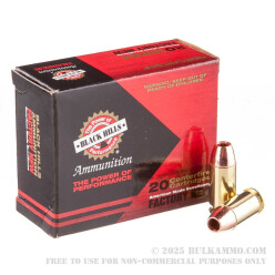 20 Rounds of .45 ACP Ammo by Black Hills Ammunition - +P 185gr TAC-XP HP