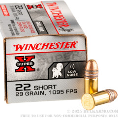 50 Rounds of .22 Short Ammo by Winchester - 29gr LRN