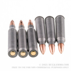 20 Rounds of .223 Ammo by Wolf WPA Polyformance - 55gr FMJ