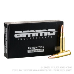 500 Rounds of .308 Win Ammo by Ammo Inc. - 150gr FMJ