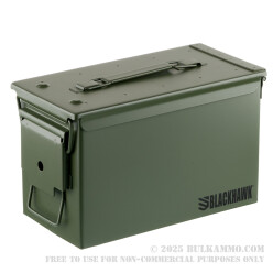 1 Brand New Blackhawk Mil-Spec 50 Cal M2A2 Green Ammo Can