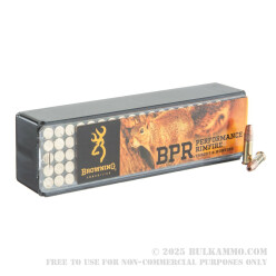 100 Rounds of .22 LR Ammo by Browning Performance Rimfire - 40gr HP